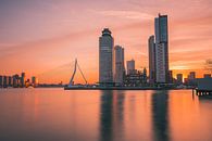 Rotterdam Sunrise van Maikel Claassen Fotografie thumbnail