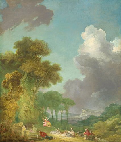 De schommel, Jean-Honoré Fragonard