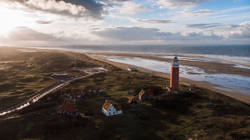 Leuchtturm Texel von Eveline Kallenberg