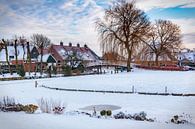 Sneeuw in De Rijp van Jan van der Knaap thumbnail