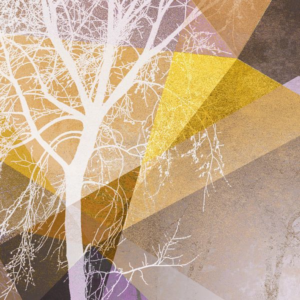 TREE INTO GEOMETRIC WOLRD NO4 von Pia Schneider