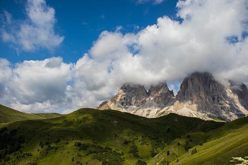Hooggebergte Dolemieten in Italië