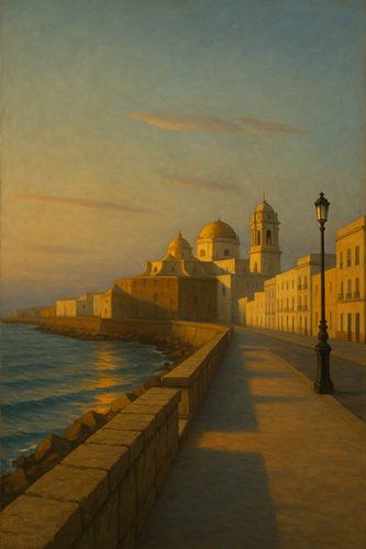 Cádiz Gouden Uur - Kathedraal aan zee