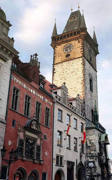 Rathaus der historischen Altstadt von Prag von Heiko Kueverling