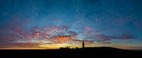 Eierland Texel Leuchtturm - Sonnenuntergang von Texel360Fotografie Richard Heerschap Miniaturansicht