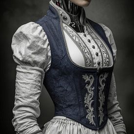 Bewahrte Form im Stillstand von Klaus Tesching - Art-AI