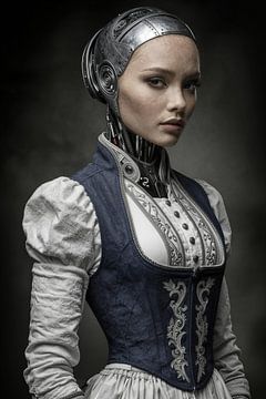 Preserved form at a standstill by Klaus Tesching - Art-AI