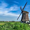 Moulin à polders Obdam sur Digital Art Nederland