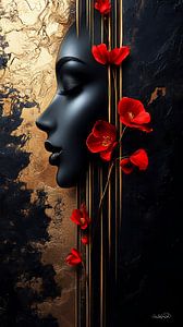 gold - schwarz - rot