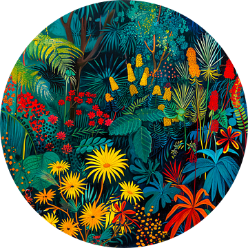 Bloemenpracht in de jungle