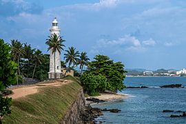 Der Leuchtturm von Galle, Sri Lanka.