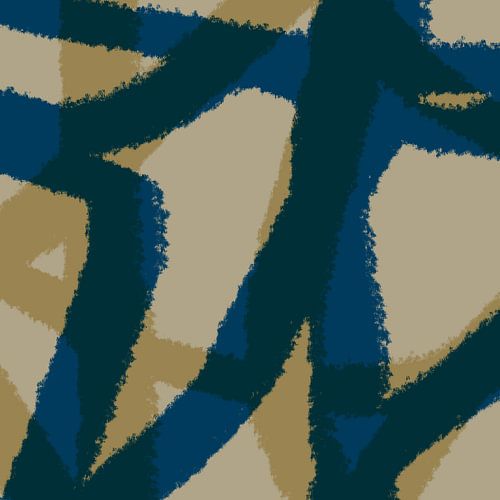 Pop van kleuren. Neonkunst. Abstracte lijnen in blauw en beige