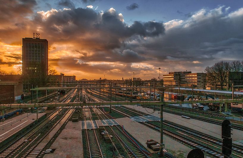 Treinstation  Utrecht par Robin Pics (verliefd op Utrecht)