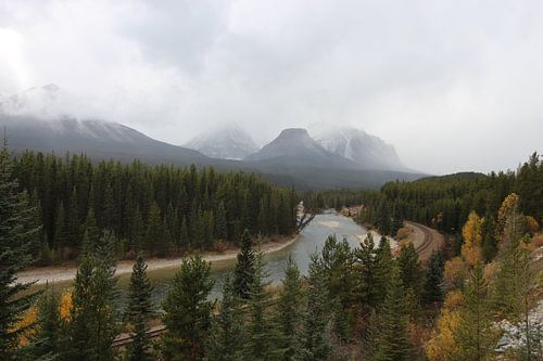 Vue sur plusieurs géants