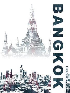 Bangkok van Printed Artings