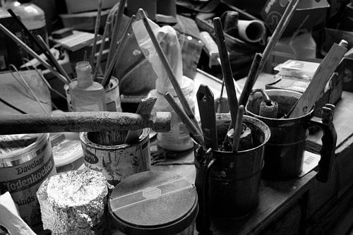 De schildersplek van Cor