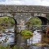 Pont en pierre dans le parc national de Dartmoor sur Jolanda van Eek en Ron de Jong