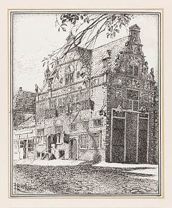 Huib Luns, Das Waagehaus in Enkhuizen, 1938