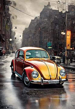 Vintage volkswagen kever van kevin gorter