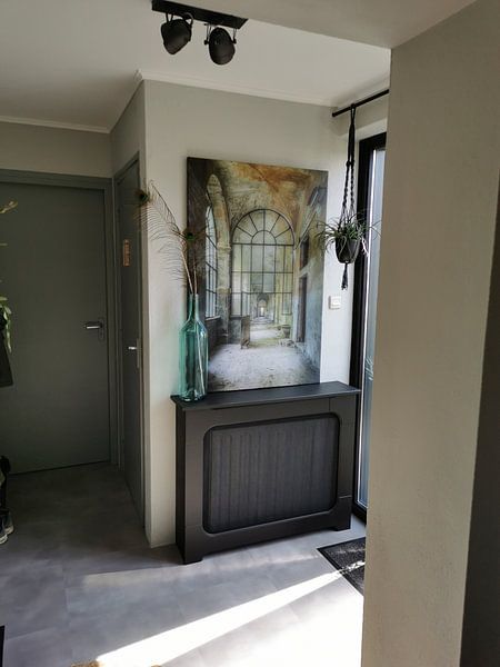 Klantfoto: Diepte van Wim van de Water, op canvas