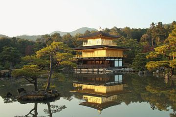 Der goldene Tempel (Kinkaku-ji), Kyoto, Japan von Roger VDB