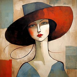 Portrait Painting by Eye catching paintings