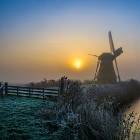 Dutch Windmill Garrelsweer von Edwart Visser