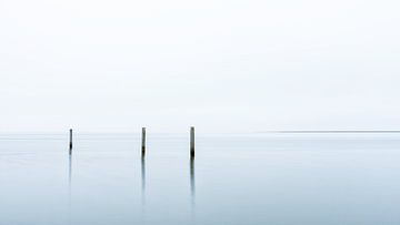 Zee bij Schiermonnikoog van Judith Linders