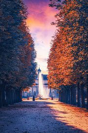 Das Schloss Pillnitz - Schlosspark Gartenanlage im Fluchtpunkt von Jakob Baranowski - Photography - Video - Photoshop