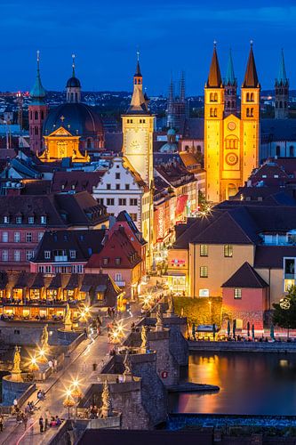 Een avond in Würzburg