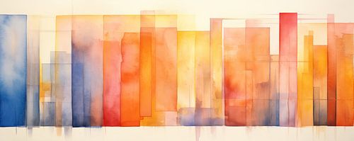 Colourful abstract painting 195956