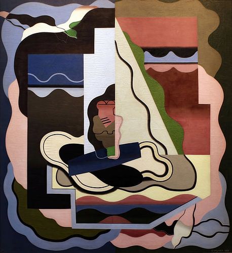 De jachthaven (1929) van Georges Valmier