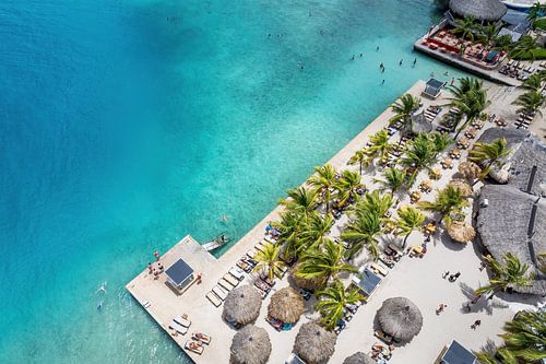 Drone opname Jan Thiel Curacao van Keesnan Dogger Fotografie