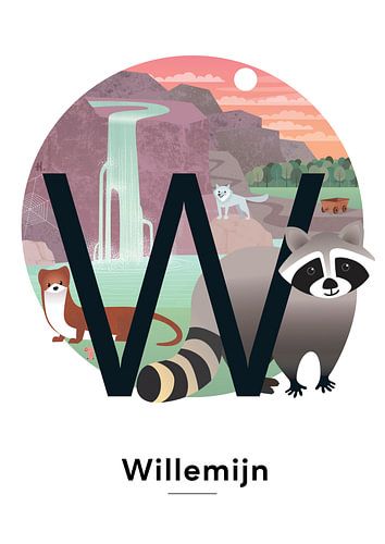 Name poster Willemijn