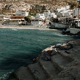 Grieks vissersdorp Matala op het Kreta van Hey Frits Studio