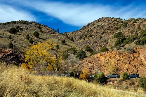 Herbstlandschaft in Colorado.