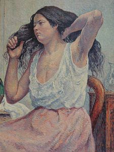 Maximilien Luce, Madame Bouin bei ihrer Toilette