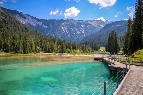 Majestätische Berge Lac de la Rosière