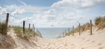 Entrée de la plage de la mer du Nord dans les dunes sur KB Design & Photography (Karen Brouwer)