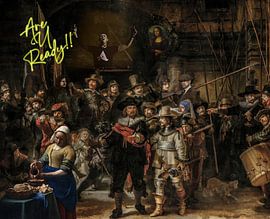 Night Watch "Are U Ready" von Rene Ladenius Digital Art