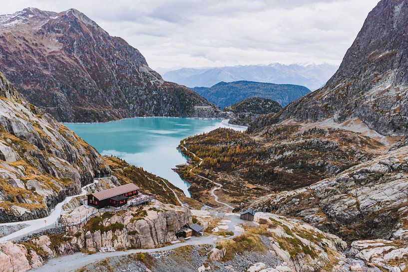 Reservoir in the French Alps by Merlijn Arina Photography