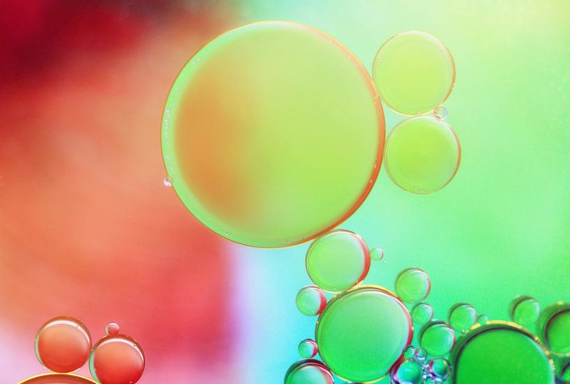Rainbow bubbles. van LHJB Photography
