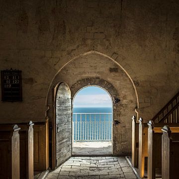 Church on Stevns Klint Unesco World Heritage by Truus Nijland