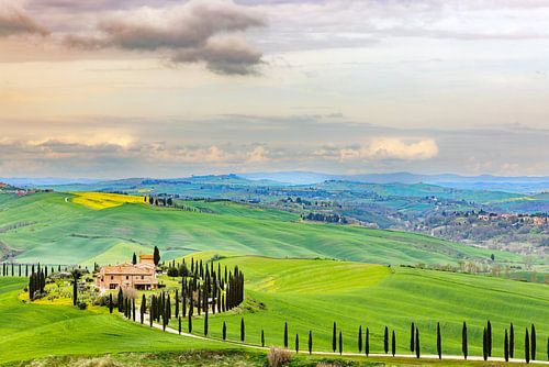 Frühling im Val d'Orcia