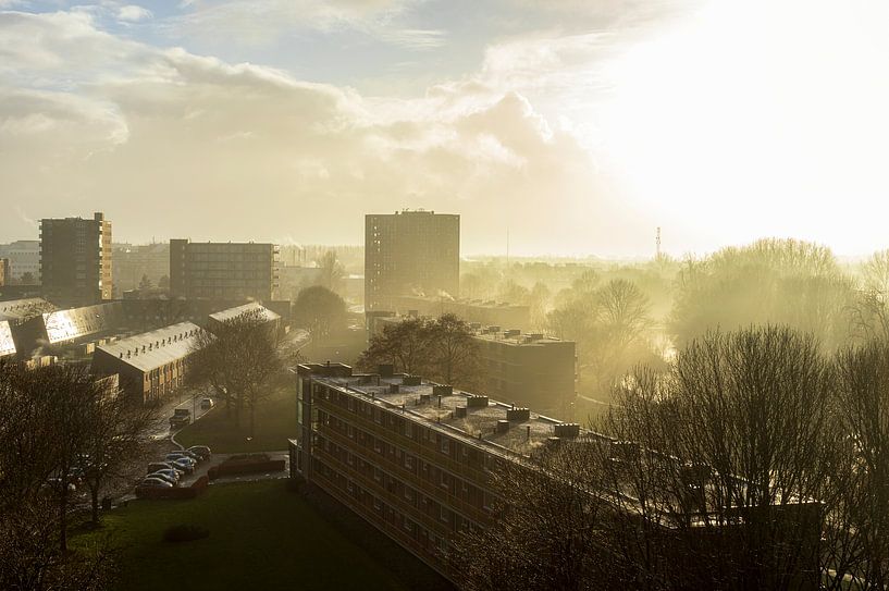 Helles Licht über Groningen (Die Niederlande) von Marcel Kerdijk