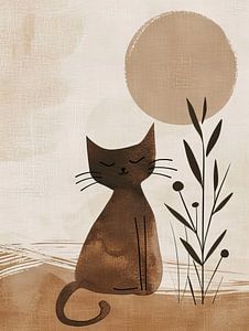 Katze malen
