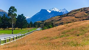 La route de Glenorchy, Nouvelle-Zélande sur Henk Meijer Photography