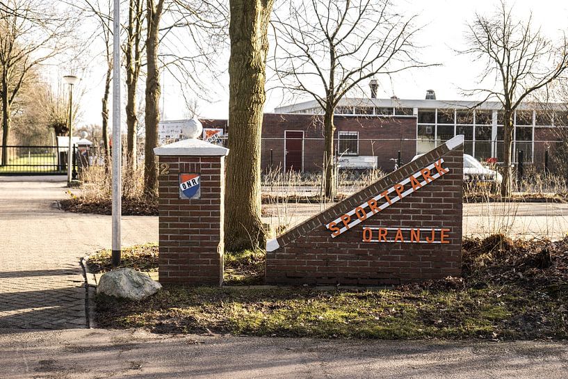 Zugang Sportpark Oranje von Over de Bal
