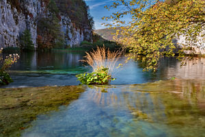 Plitvicer Seen und Wasserfälle im Herbst