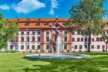 De Thüringer staatskanselarij in Erfurt, Duitsland van Gunter Kirsch